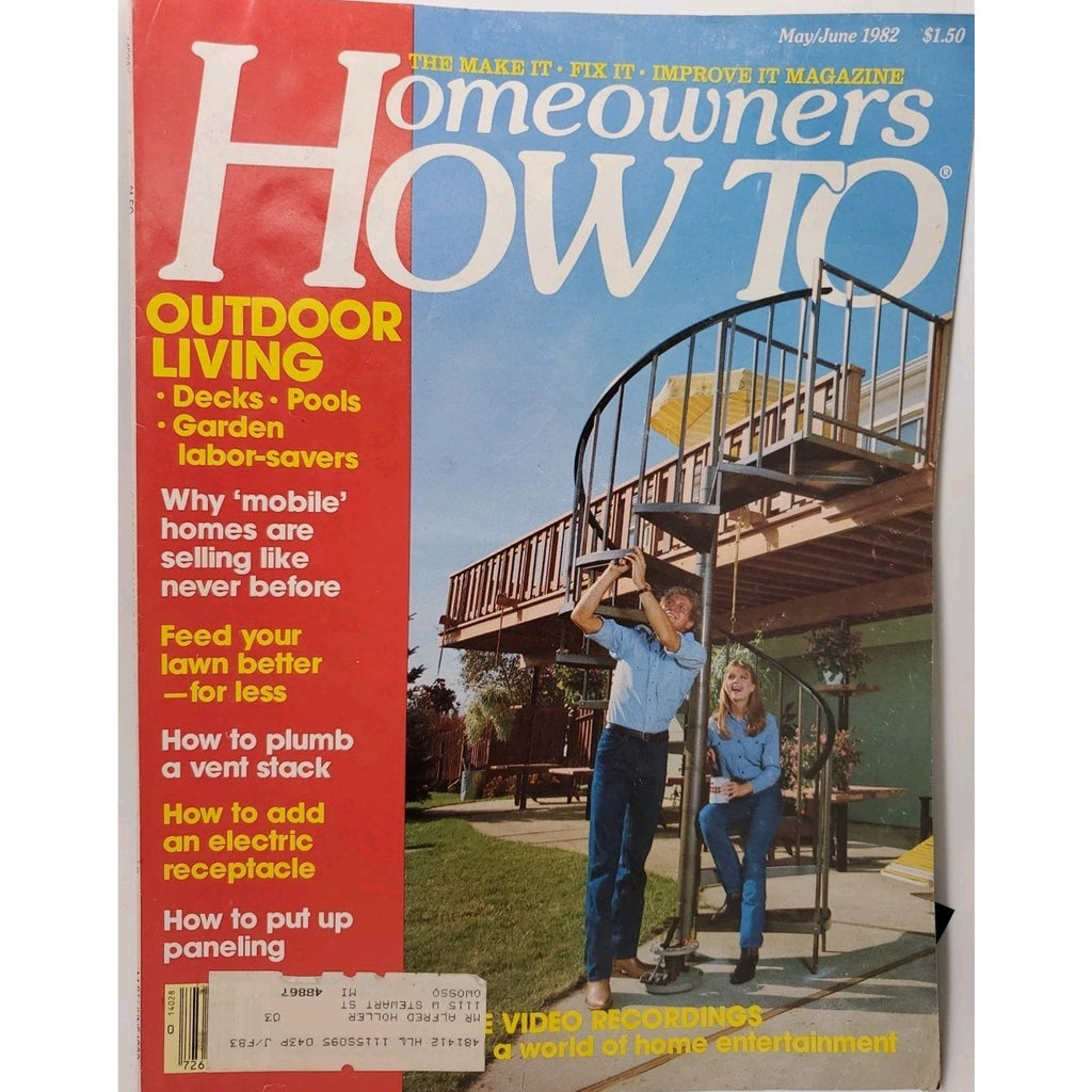Homeowner's How To May/June 1982 Magazine