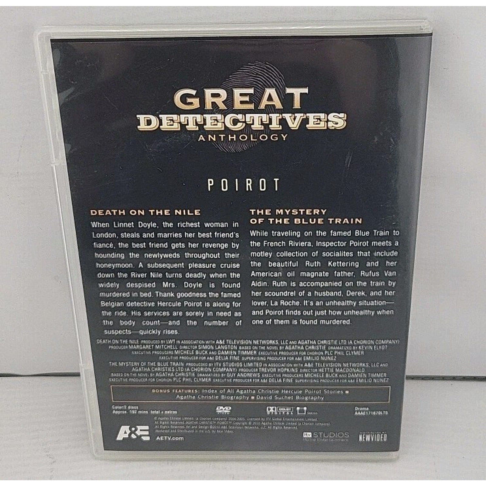 Great Detectives Anthology DVD Disc 8 And 9 Only
