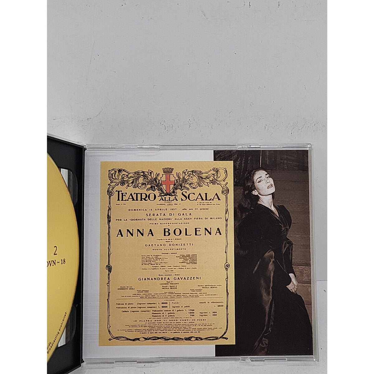 Maria Callas Anna Bolena (Live 1957 Recording) CD