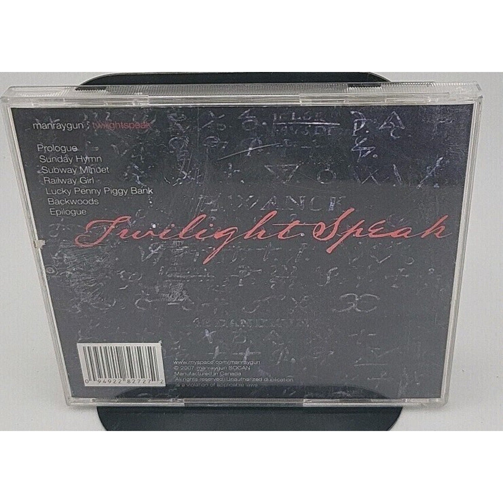 Twilightspeak by Manraygun (CD, 2008)