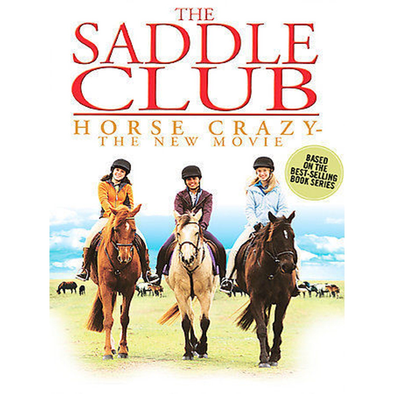 The Saddle Club - Horse Crazy: The New Movie (DVD, 2005) *Brand New*