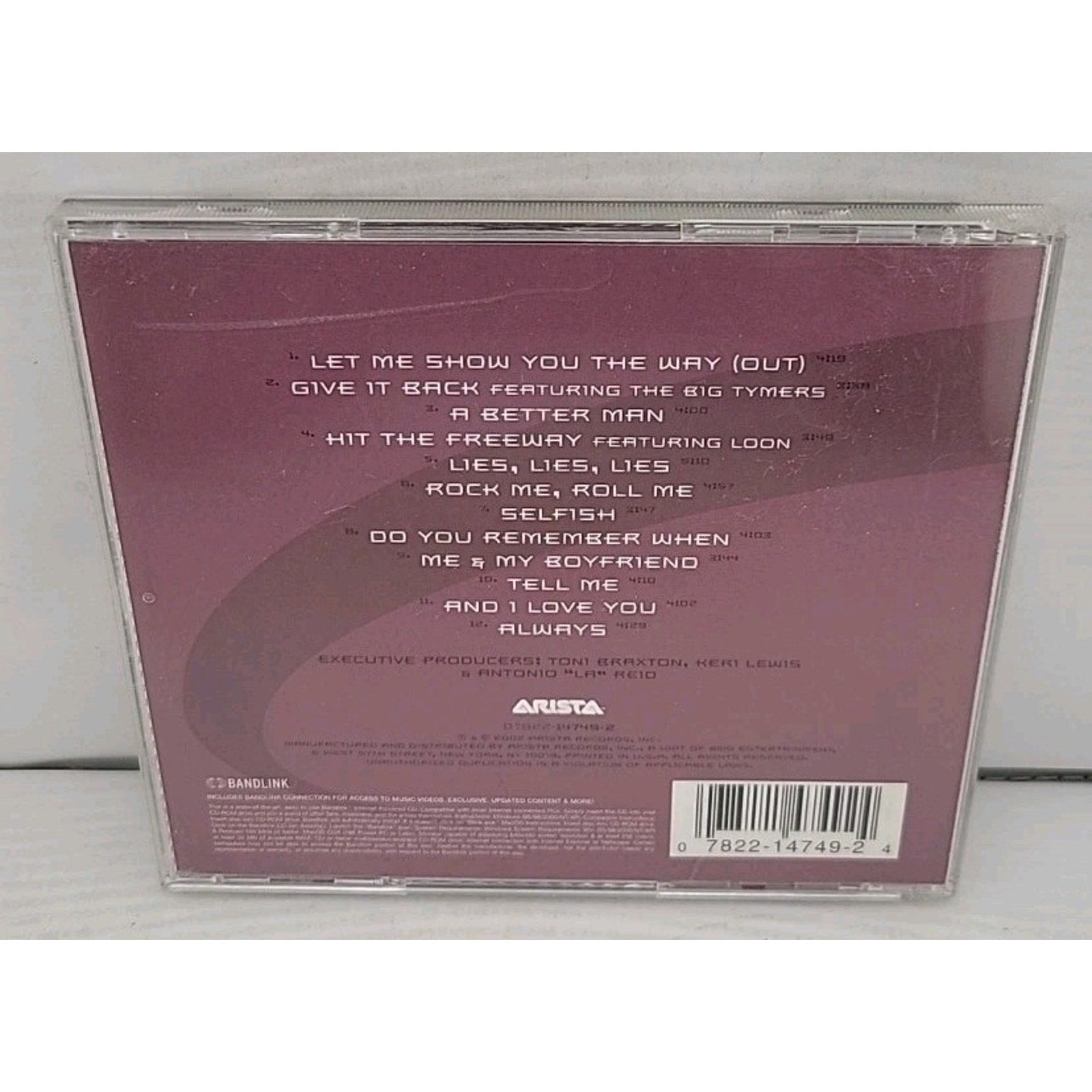 More than a Woman by Toni Braxton (CD, 2002)