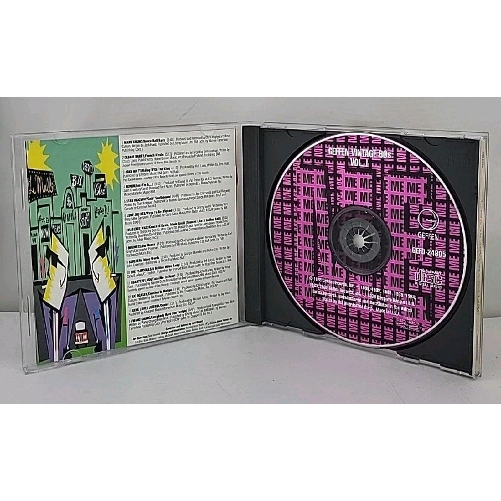 Geffen Vintage 80's, Vol. 1 by Various Artists (CD, Mar-1995, Geffen)