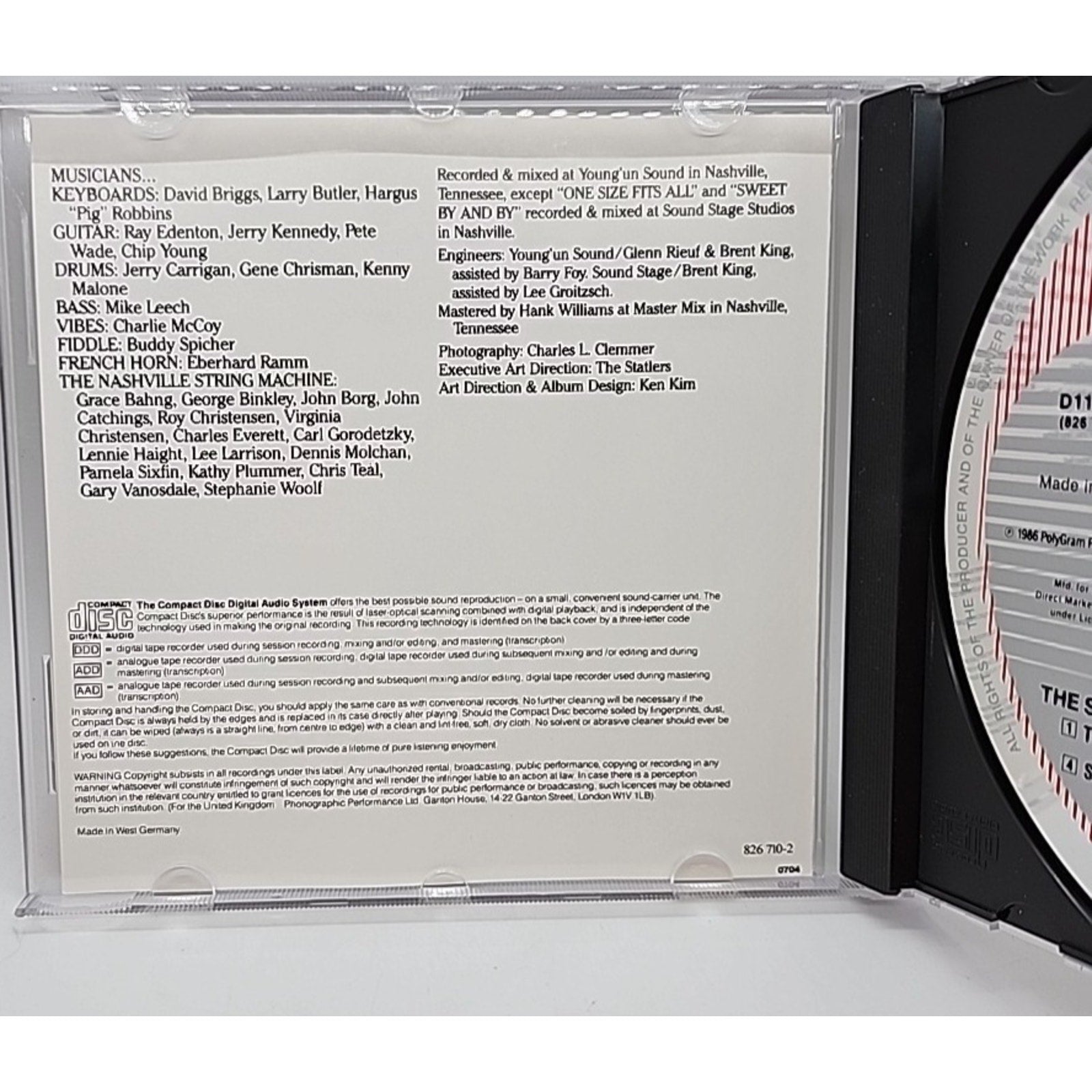 Radio Gospel Favorites by The Statler Brothers (CD, Oct-1990, Polygram)