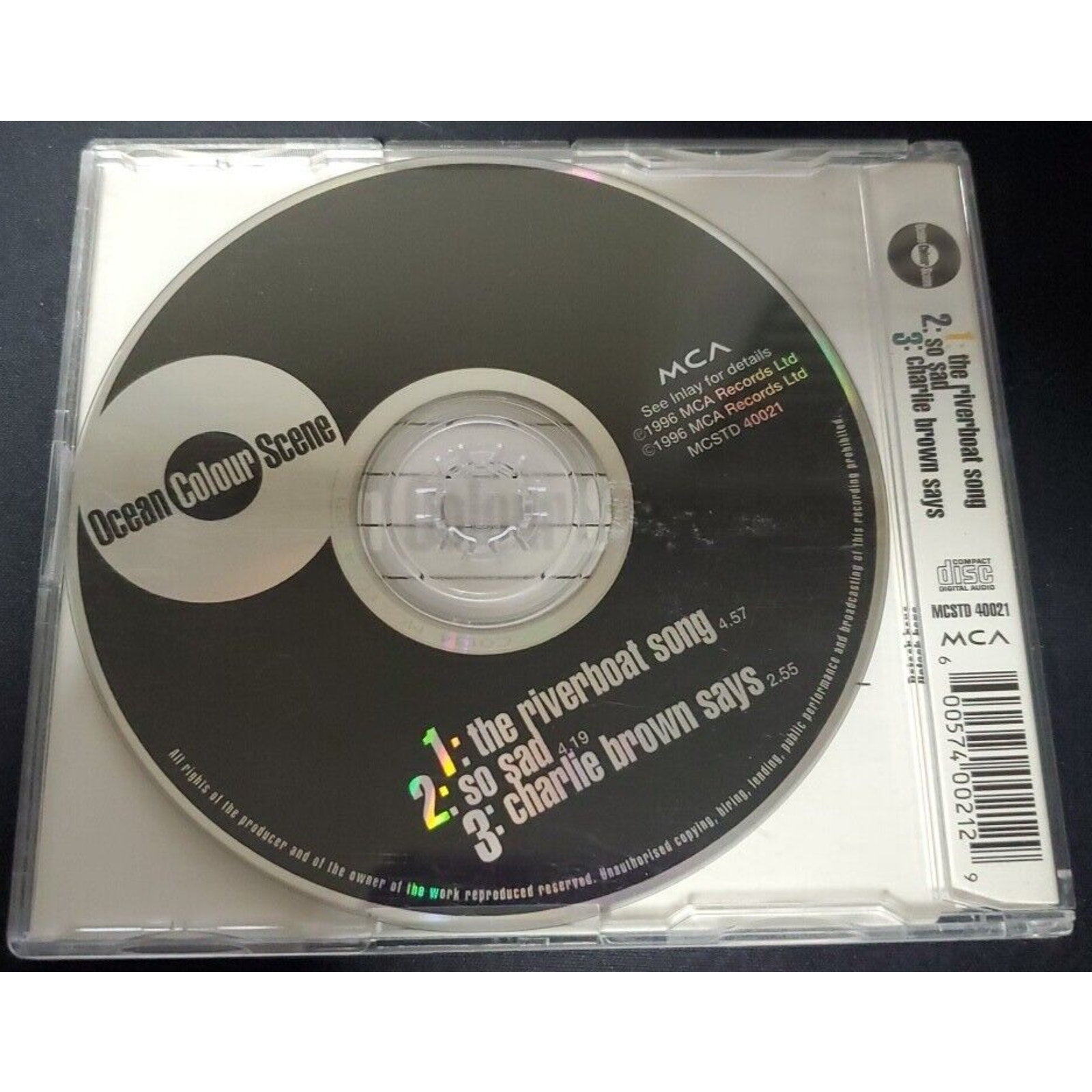 Ocean Colour Scene - The Riverboat Song / So Sad (CD)