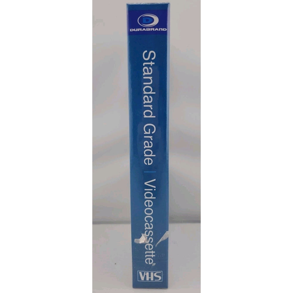 Durabrand Standard Grade Blank VHS Videocassettes T-120 Tape 2-4-6-Hr NEW