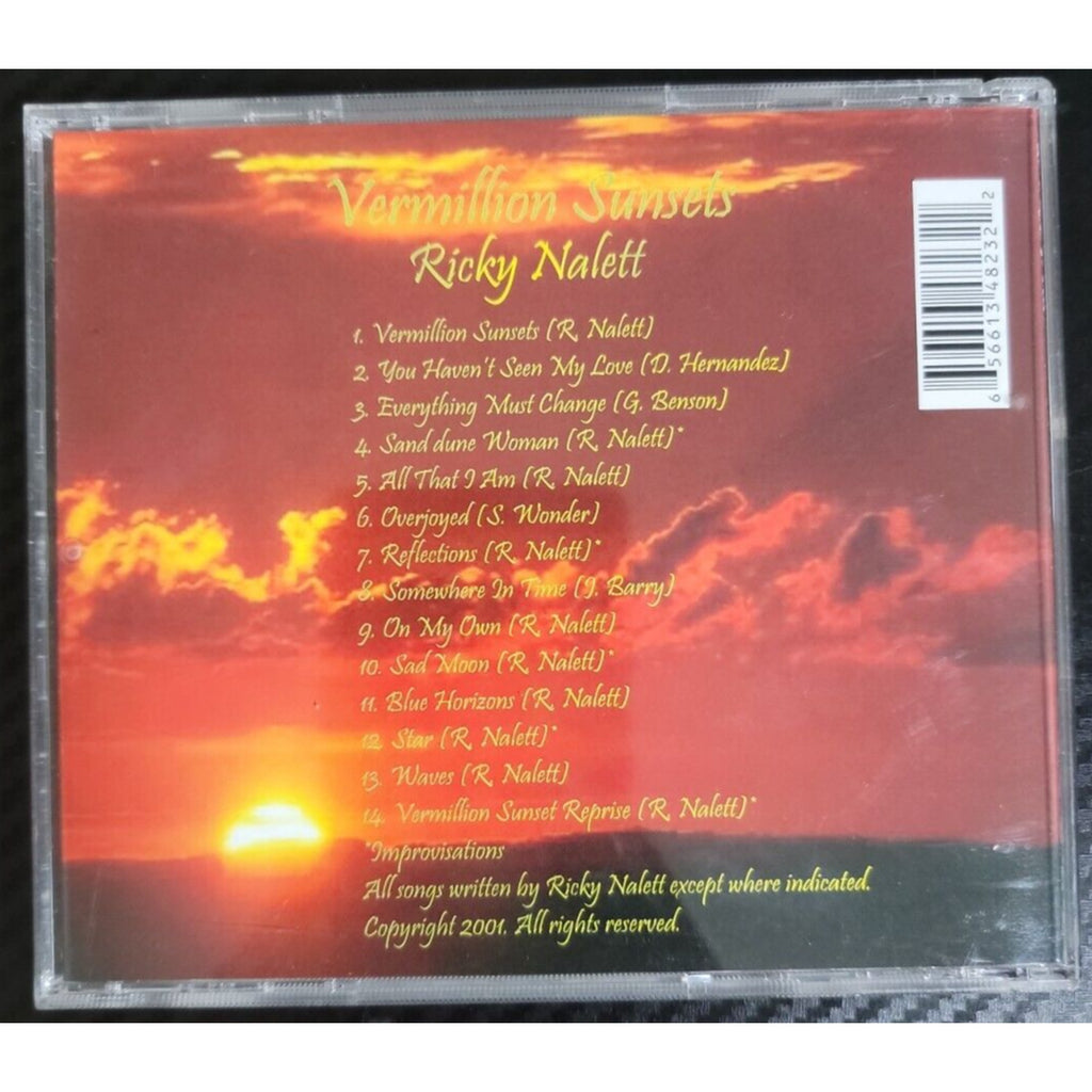 Vermillion Sunsets Ricky Nalett (CD)