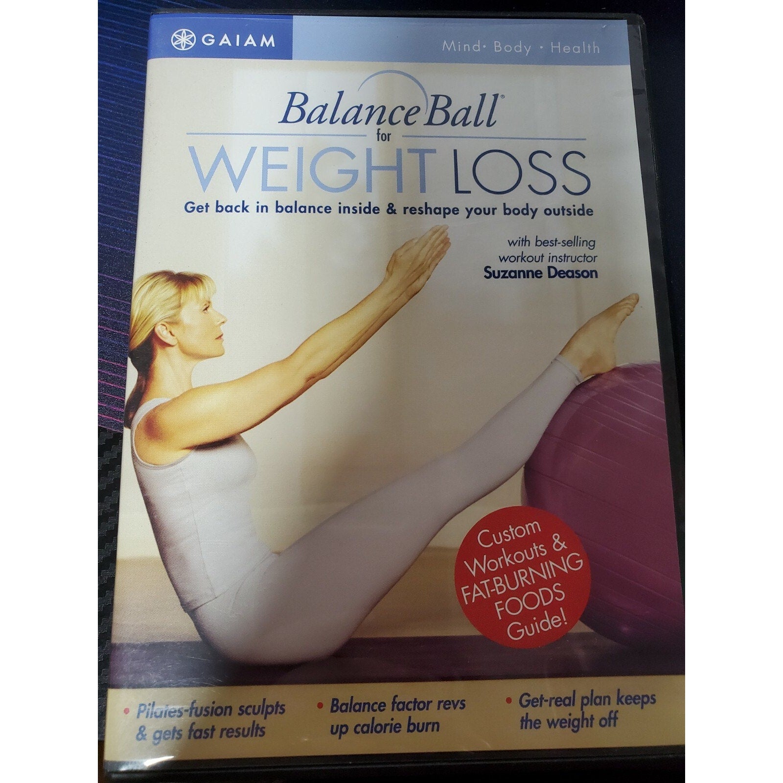 Balance Ball for Weight Loss (DVD, 2004)