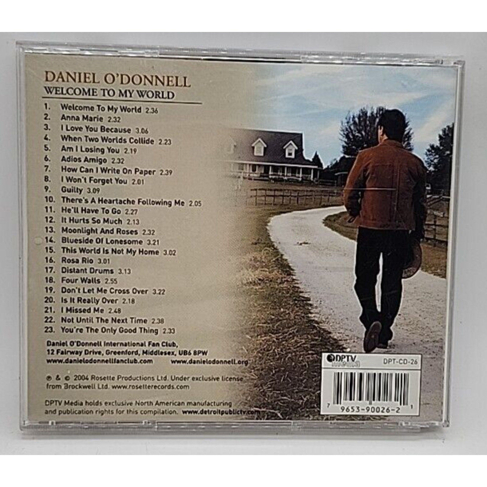 Welcome to My World by Daniel O'Donnell (CD, 2004)