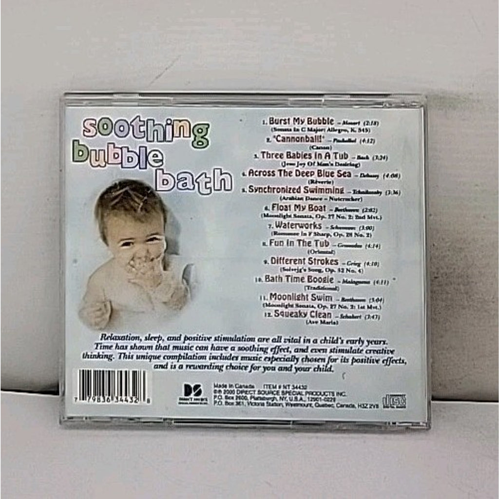 Soothing Bubble Bath by Bedtime Songs for Babies: Soothing Bubble Bath / V (CD,
