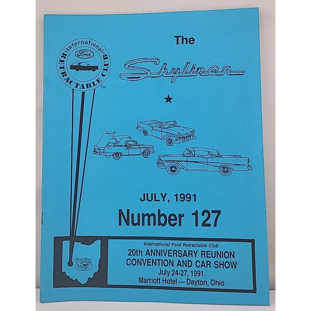 The Skyliner - International Retractable Club - July 1991 Number 127