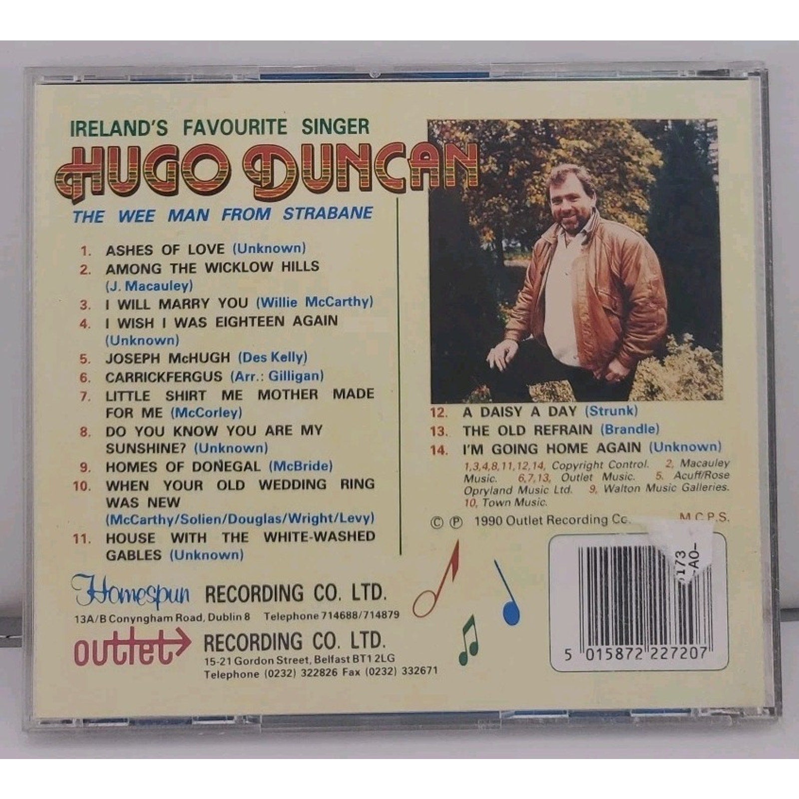 Hugo Duncan • Ireland's Favourite Singer (CD)