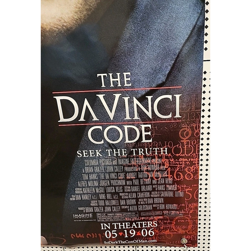 The Da Vinci Code Original D/S 24x40 Movie Poster 2006