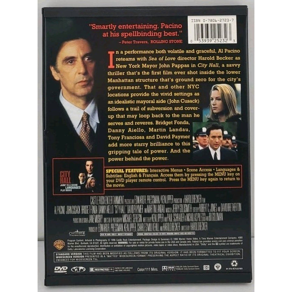 City Hall (DVD, 1996)
