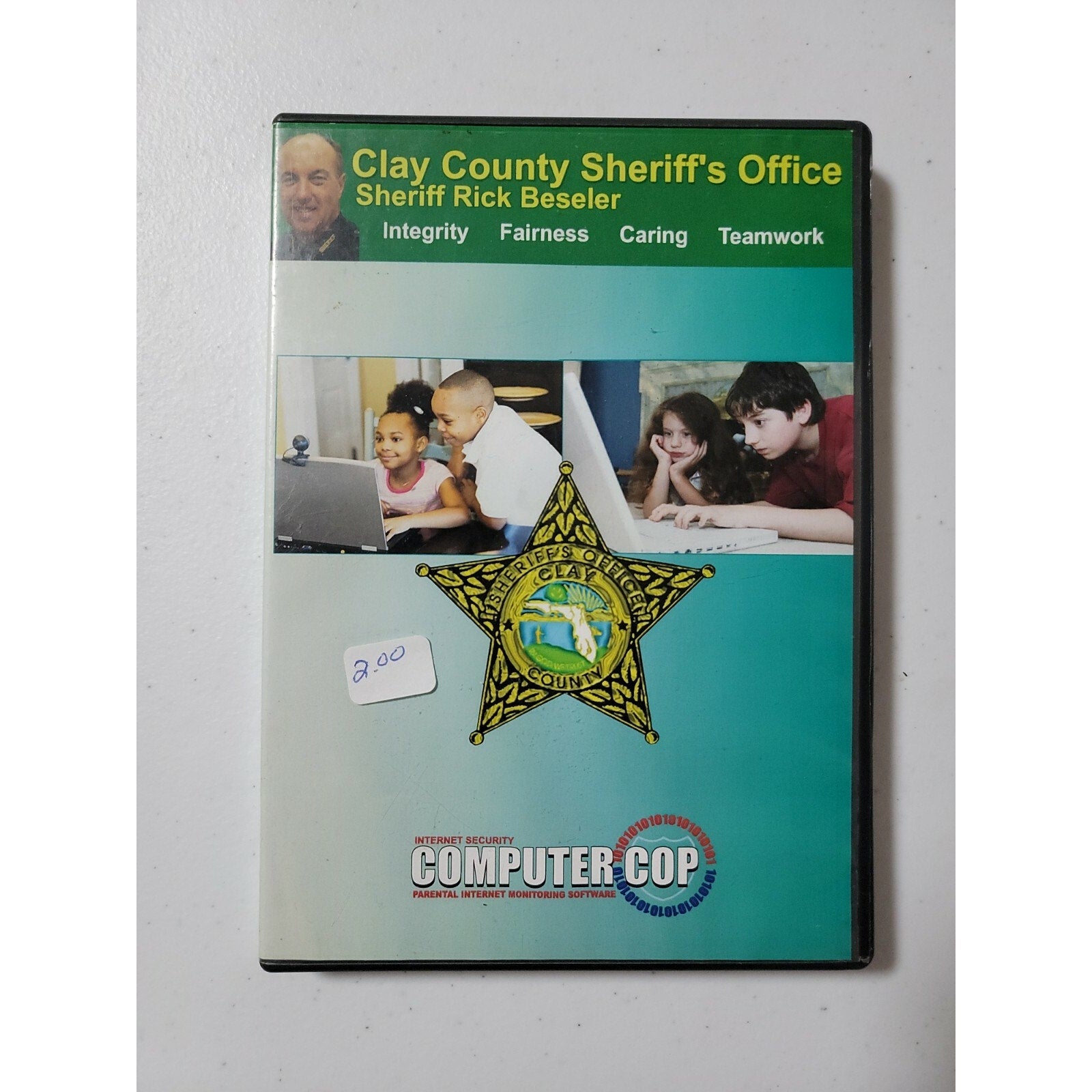Clay County Sheriff's Office Sheriff Rick Beseler Computer Cop (DVD)