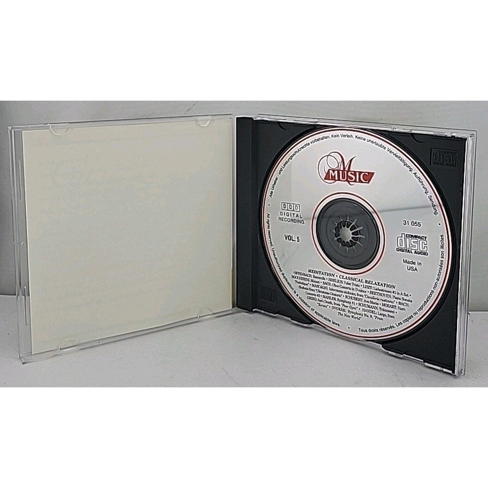 Classical Relaxation - Meditation Vol. 5 by Various (CD, 1998)