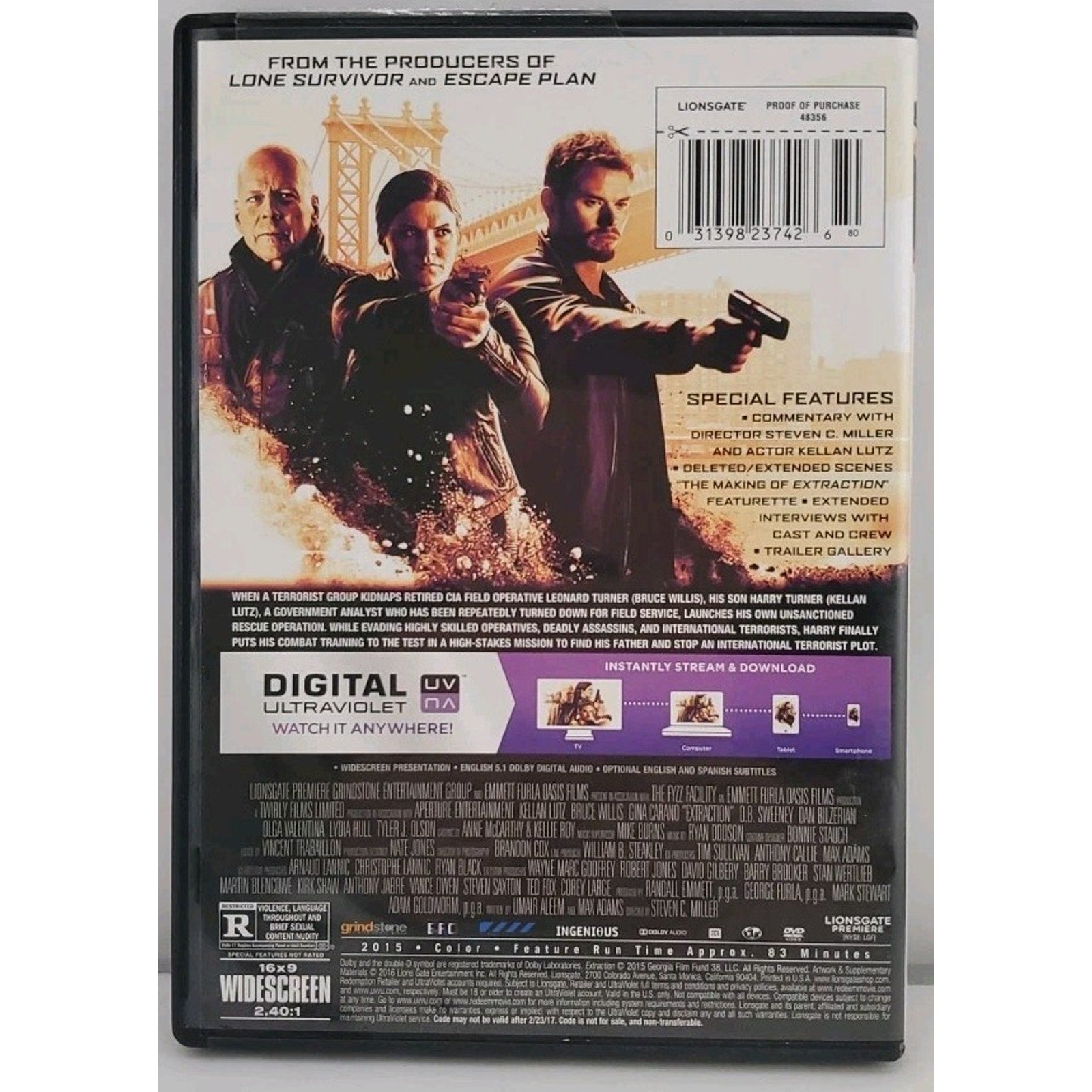Extraction (DVD, 2015)