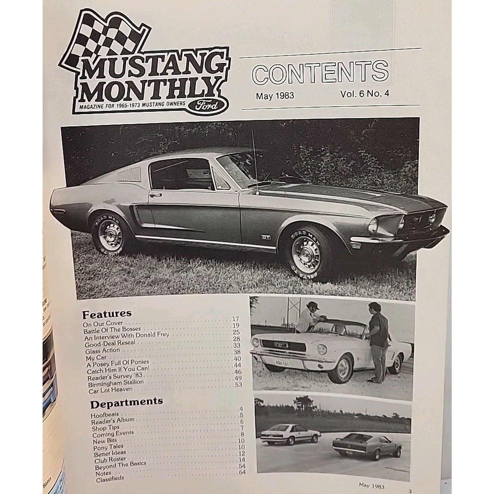 Mustang Monthly Magazine - May 1983 - Vol. 6 No. 4