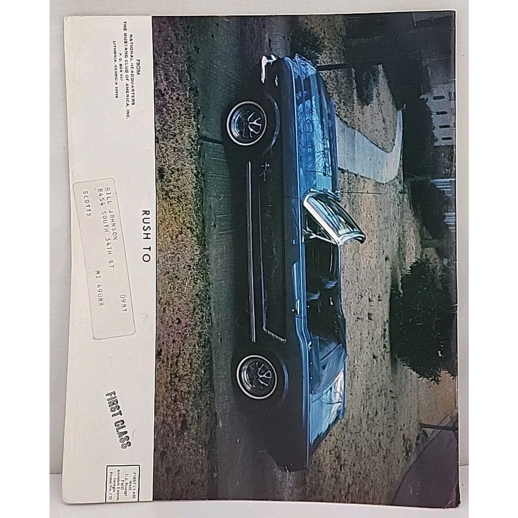 Mustang Times Magazine - Mustang Club Of America - October 1980 - Vol. 4 No. 10