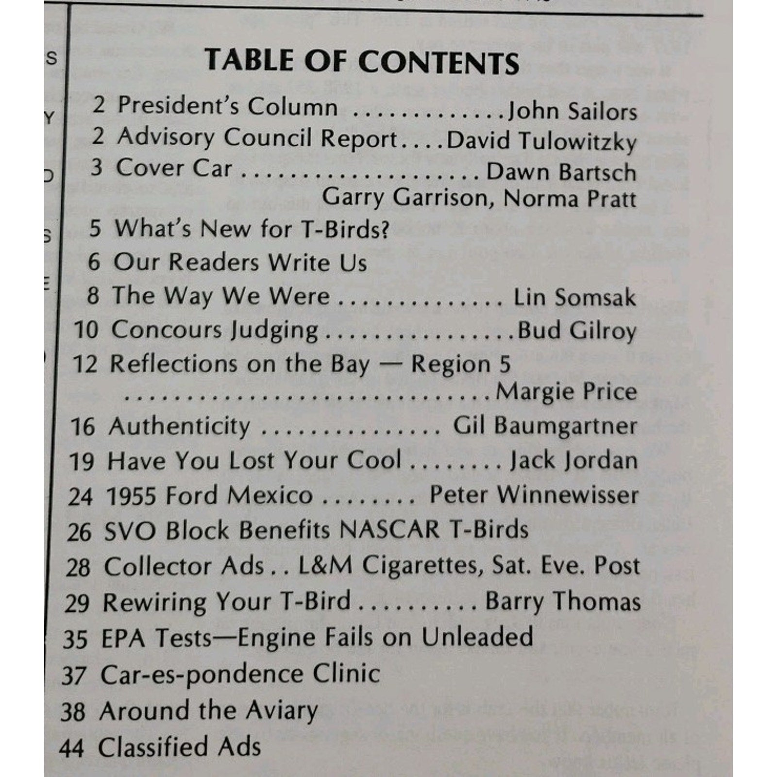 Early Bird Magazine July-August 1987