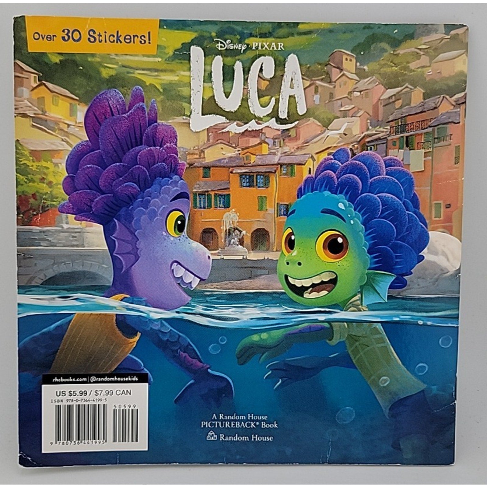 How to Be a Land Monster (Disney/Pixar Luca) by RH Disney (2021, Picture Book)
