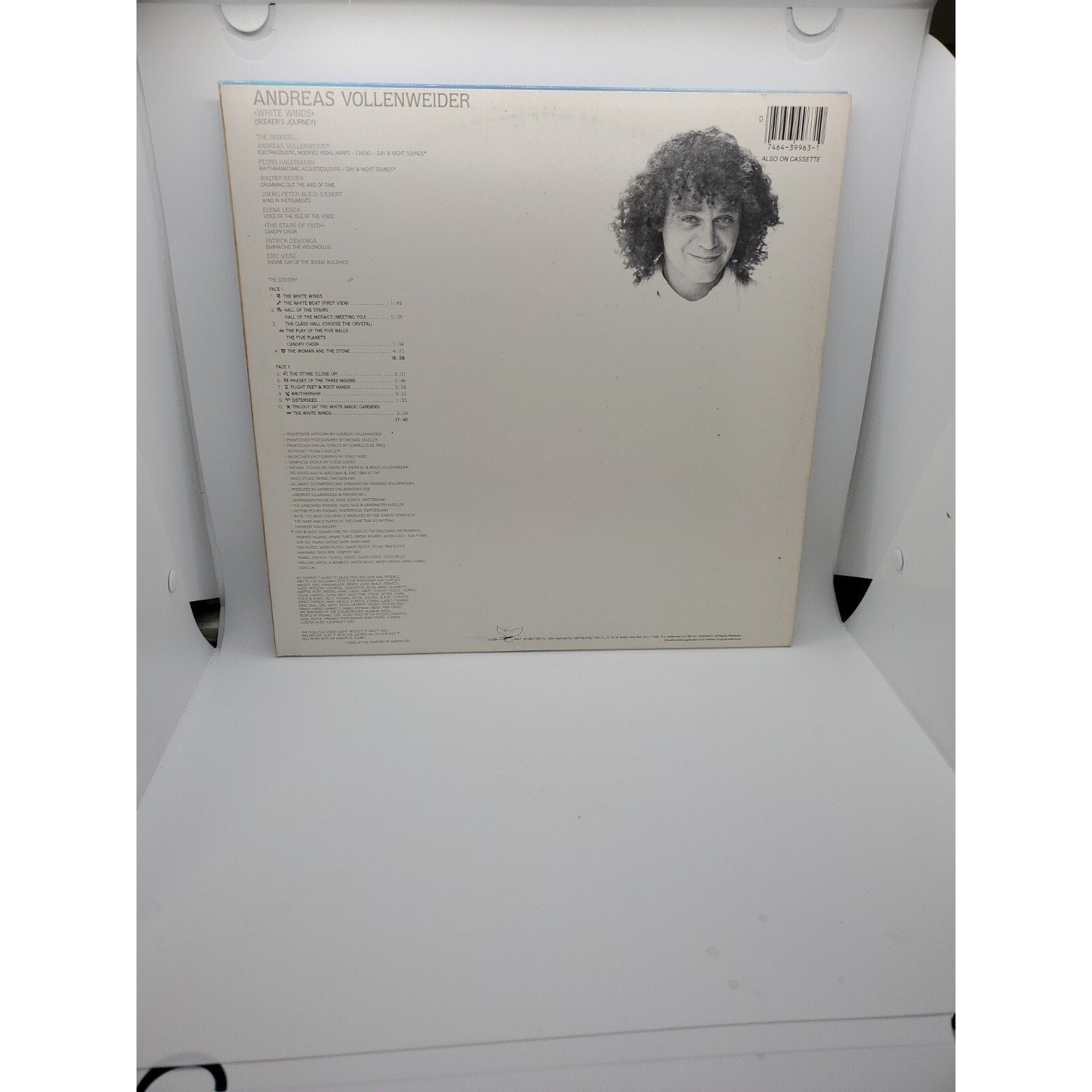 Andreas Vollenweider - White Winds (Record)