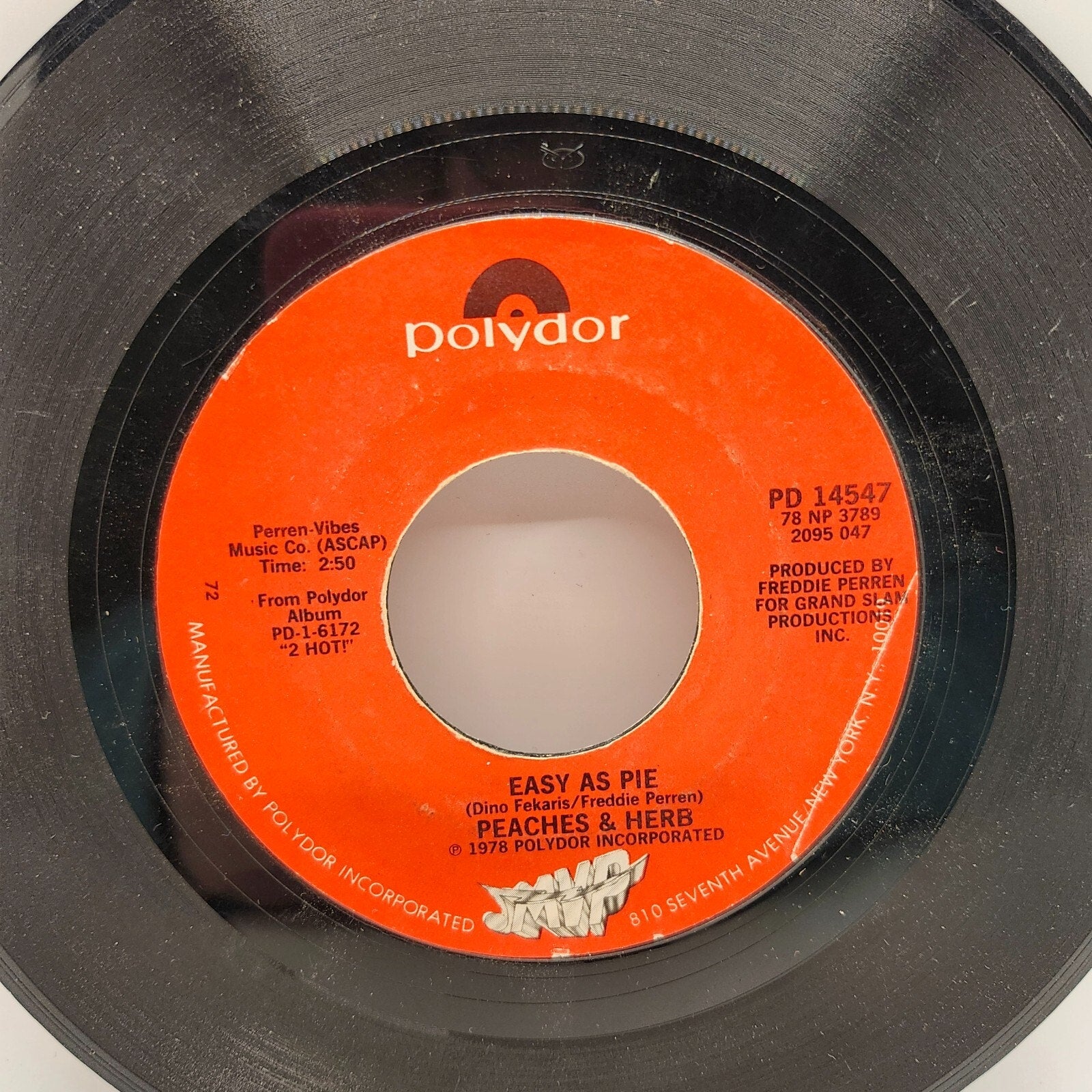 Easy As Pie / Reunited By Peaches & Herb (Record) - PD 14547