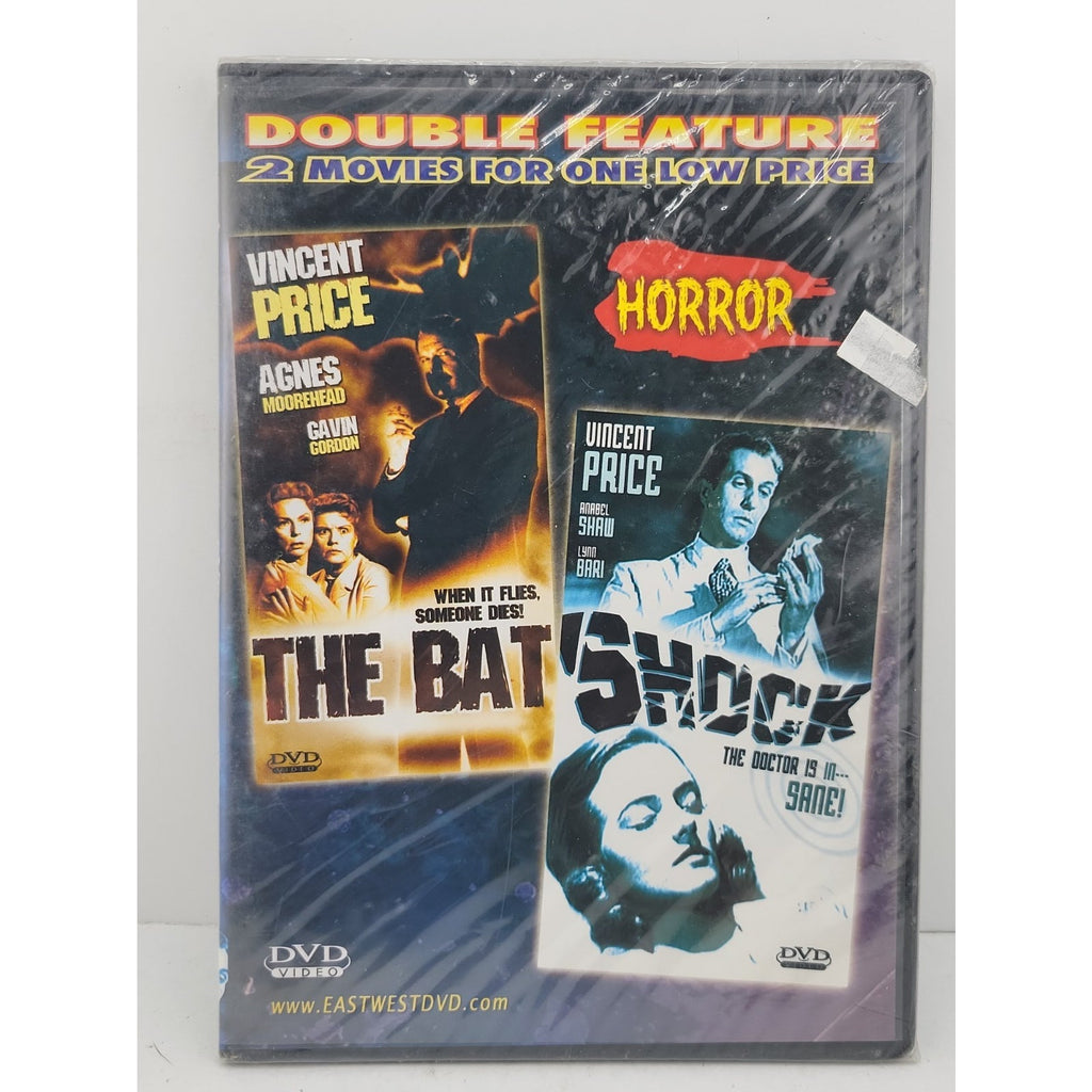 The Bat/Shock Double Feature DVD