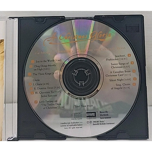 A Christmas Gloria by Mormon Tabernacle Choir (CD, Bwe Acoustic)