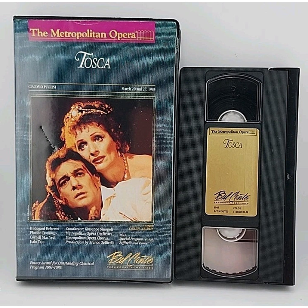 Tosca: Metropolitan Opera (VHS, 1992)