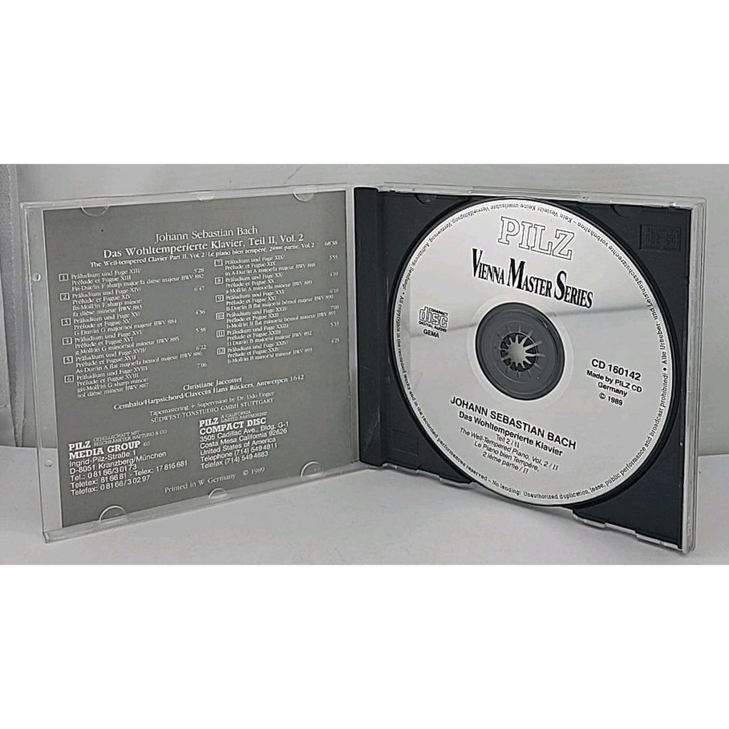 Vienna Master Series Johann Sebastian Bach Das Wohltemperierte Klavier (CD)