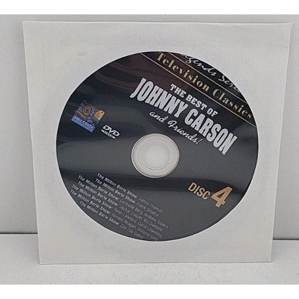 The Best of Johnny Carson (DVD, 2008, 4-Disc Set)