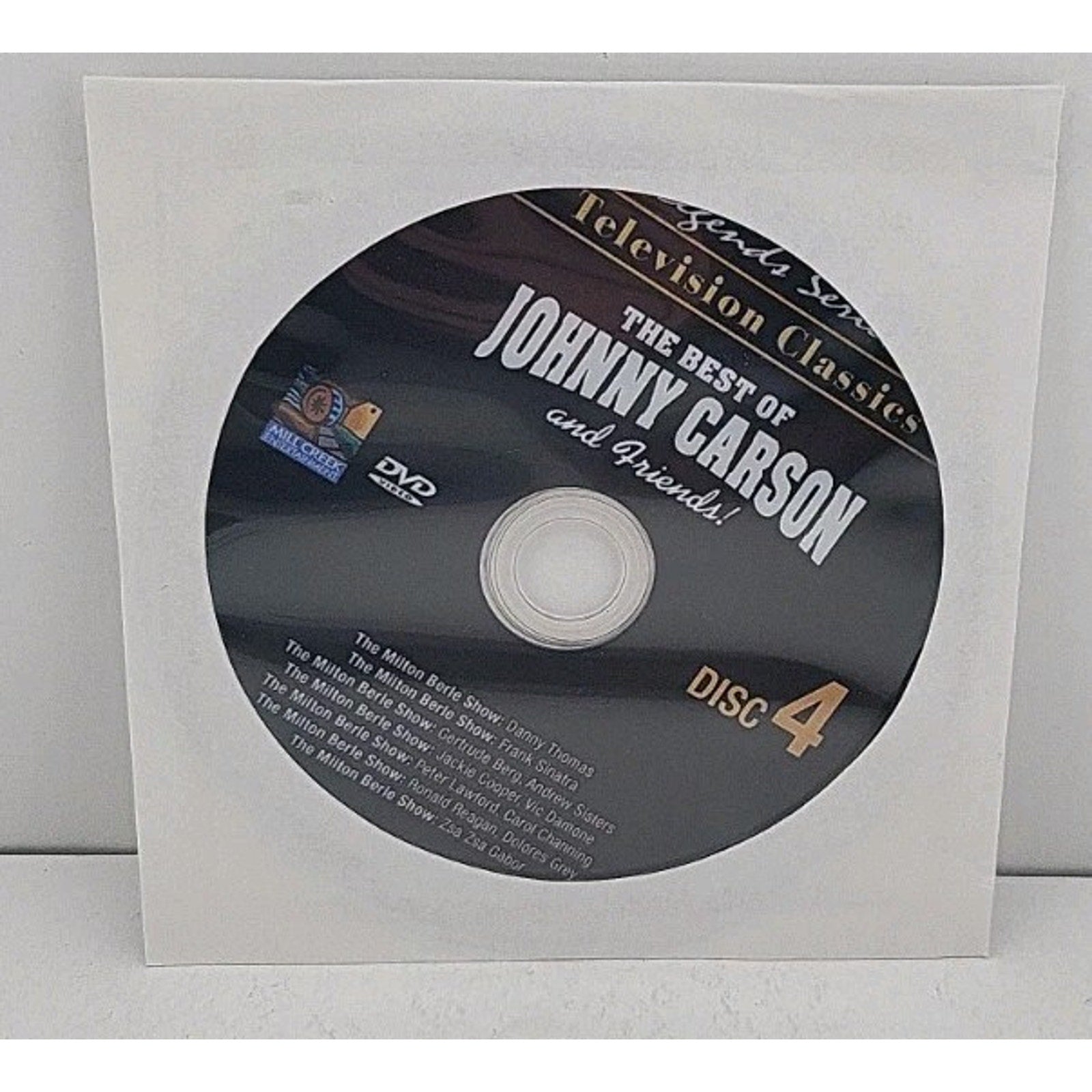 The Best of Johnny Carson (DVD, 2008, 4-Disc Set)