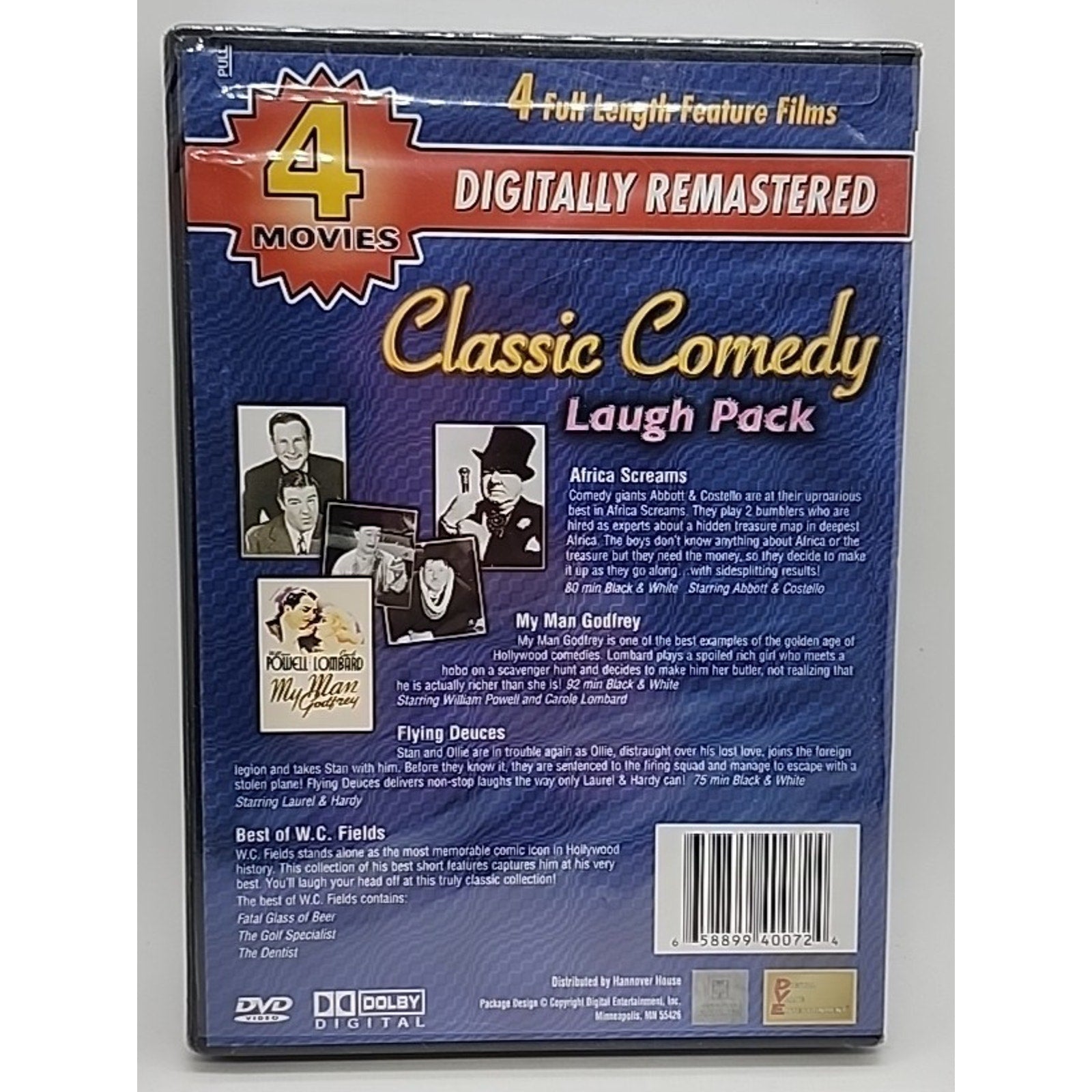 Classic Comedy Laugh Pack (DVD) *Brand New*