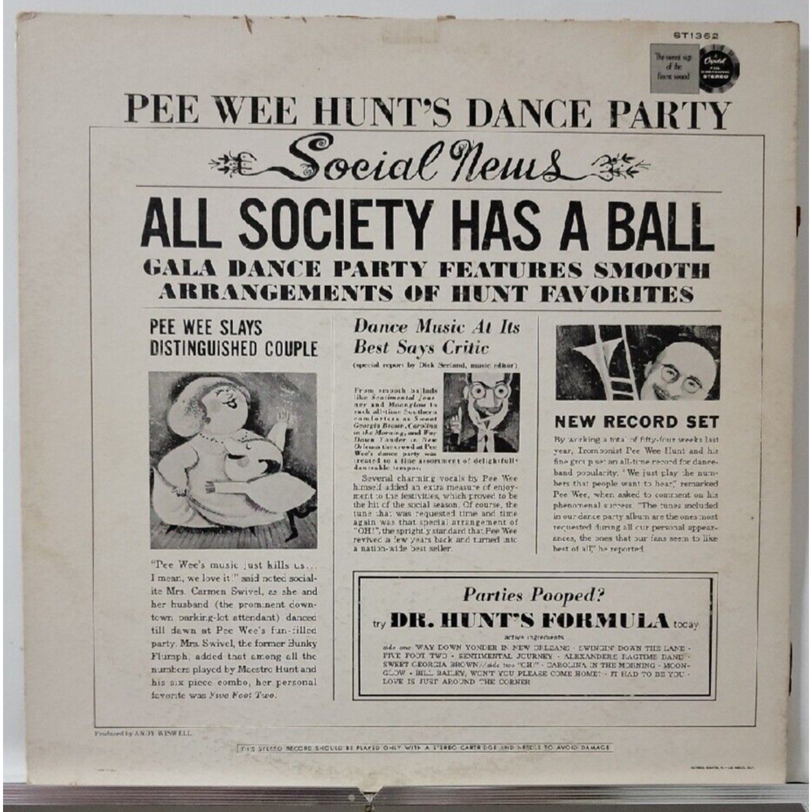 Pee Wee Hunt / Pee Wee Hunt's Dance Party (Record)