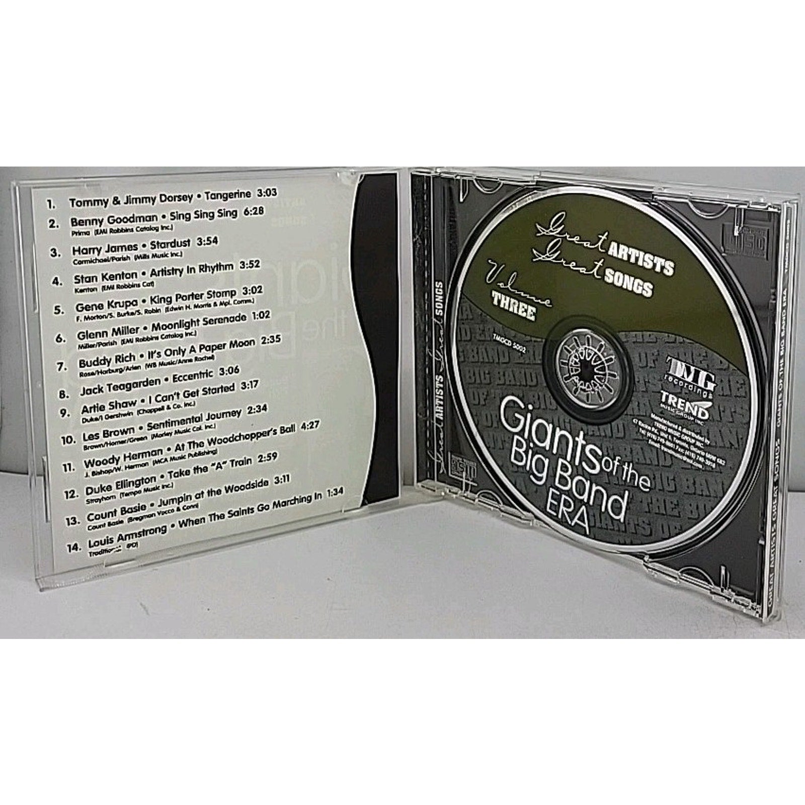 Giants Of The Big Band Era CD