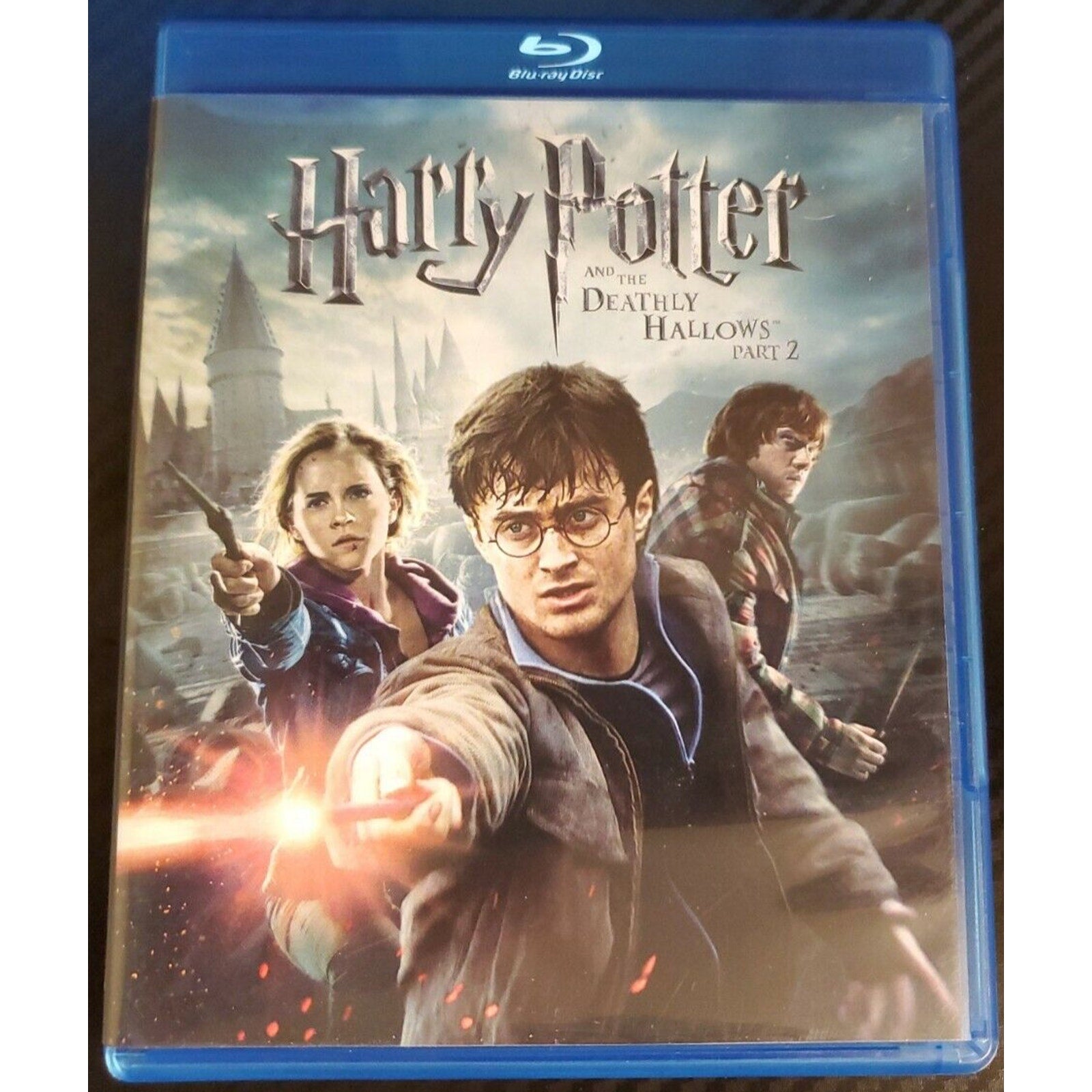 Harry Potter and the Deathly Hallows: Part II (Blu-ray/DVD, 2011, 3-Disc Set, I…