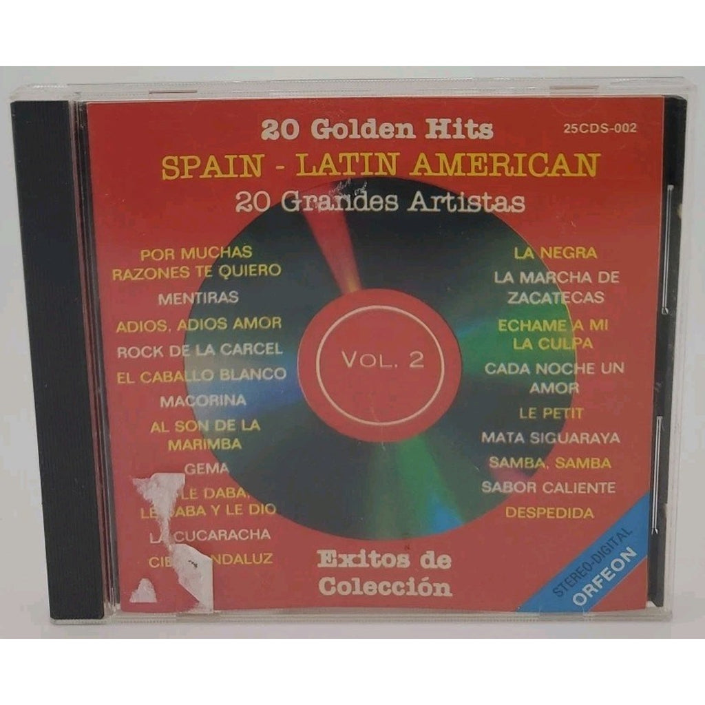 Exitos de Coleccion, Vol. 2 by Various Artists (CD, Jan-1990, Orfeon)