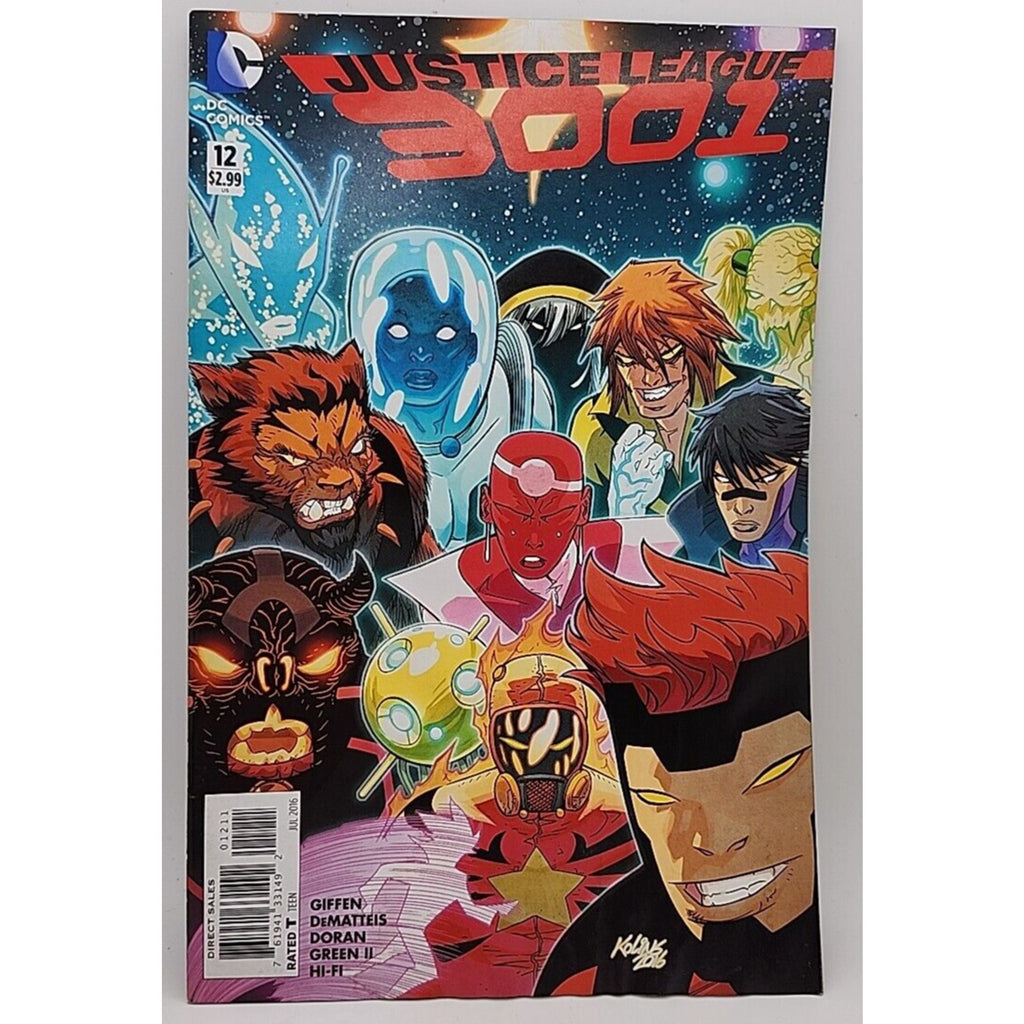 Justice League 3001 #12 (2015 DC Comics)