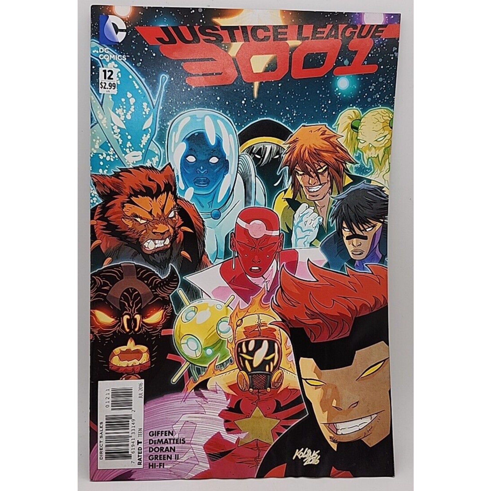 Justice League 3001 #12 (2015 DC Comics)