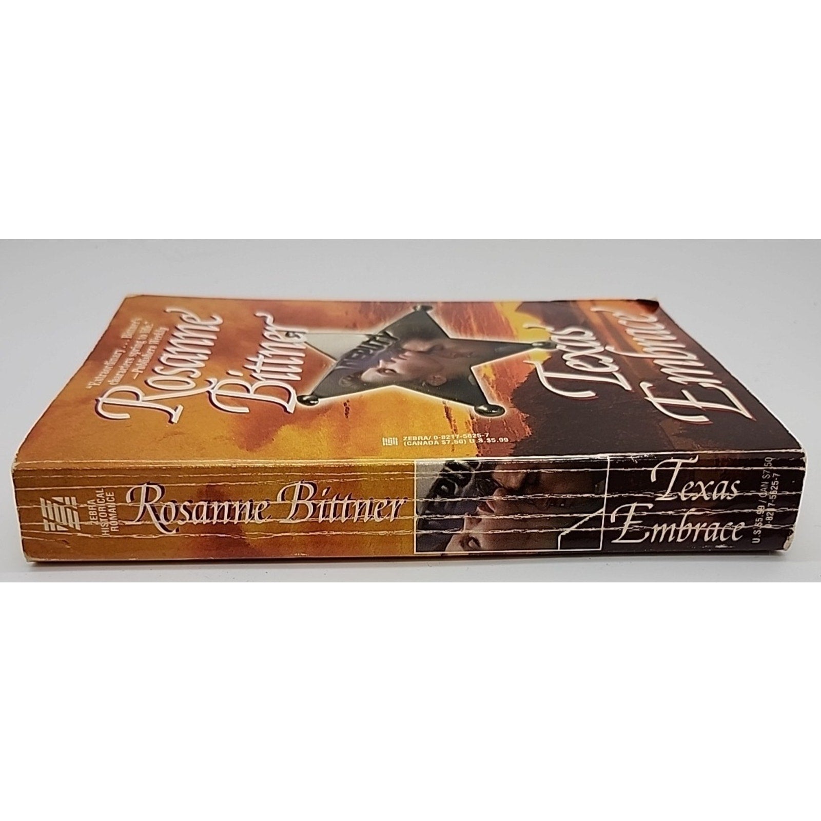Texas Embrace by Rosanne Bittner (1997, Mass Market)