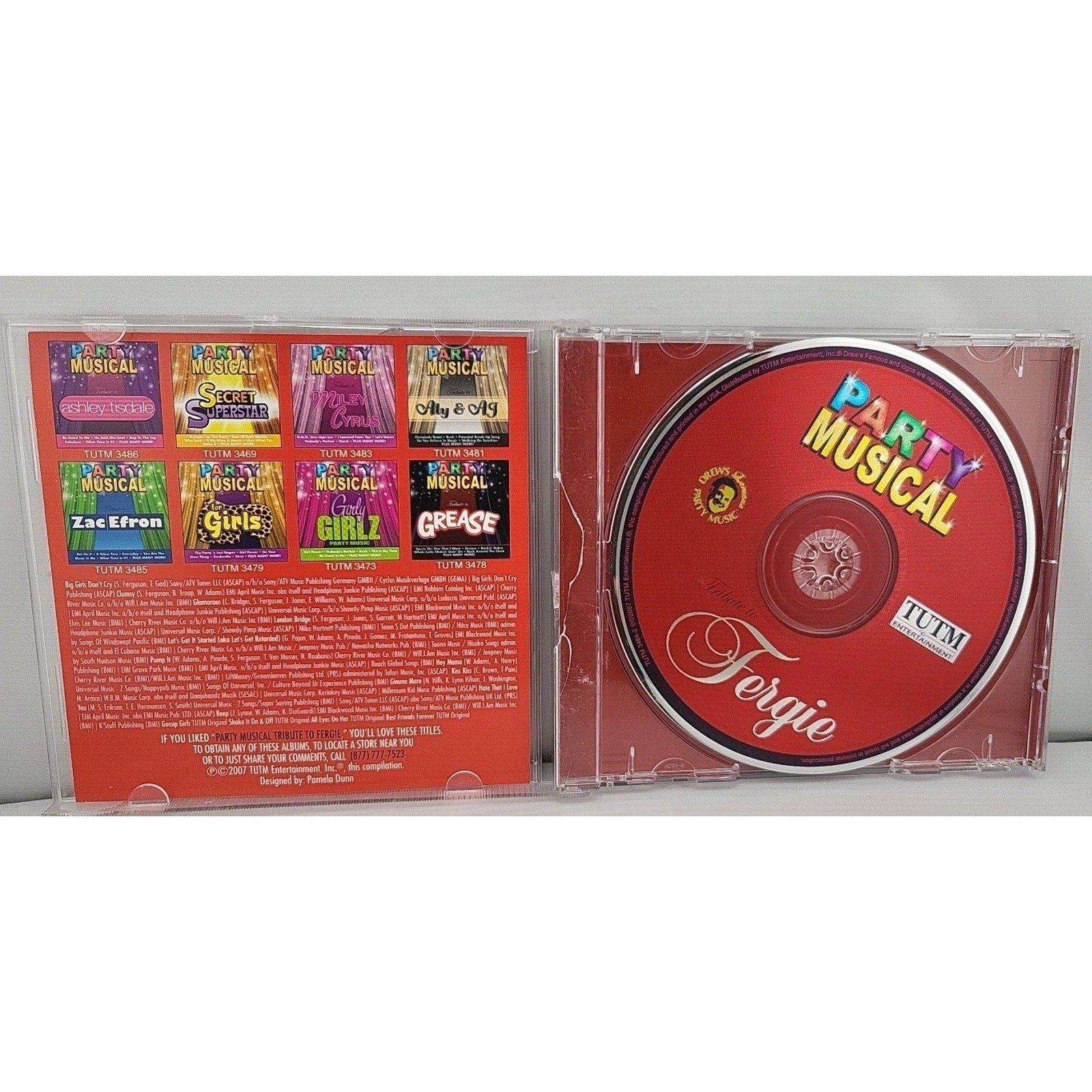 Drews Famous Tribute to Fergie CD The Hit Crew