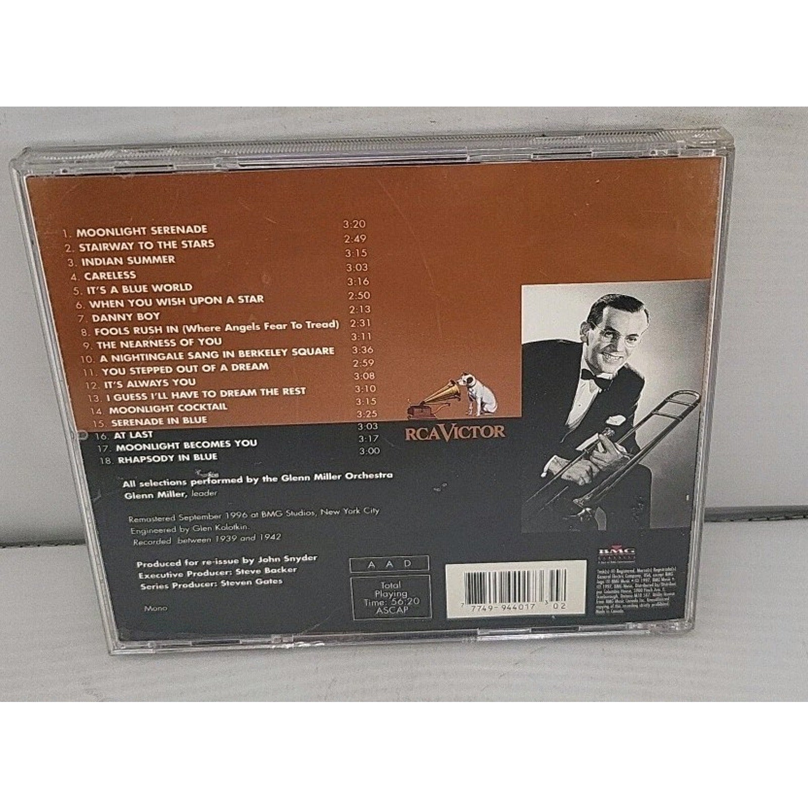 Glenn Miller Candlelight Miller Album 1997 CD