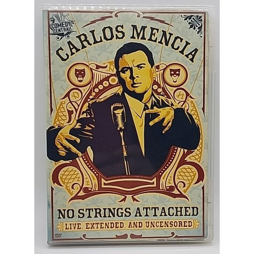 Carlos Mencia: No Strings Attached: Live, Extended, and Uncensored (DVD, 2006)