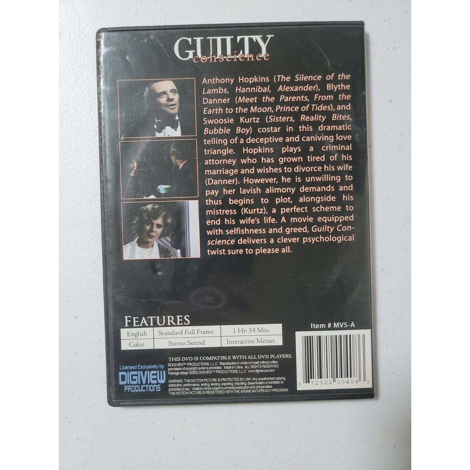Guilty Conscience (DVD, 2003)