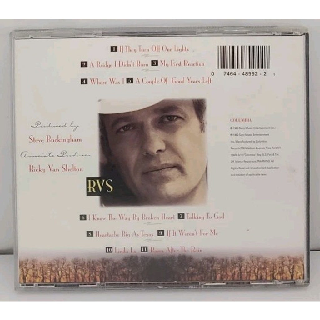 Bridge I Didn't Burn by Ricky Van Shelton (CD, 1993)