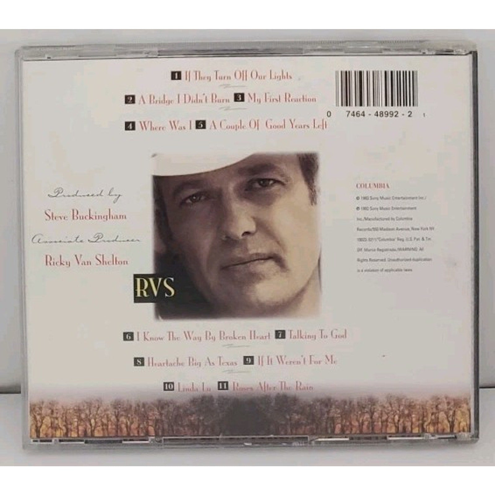 Bridge I Didn't Burn by Ricky Van Shelton (CD, 1993)