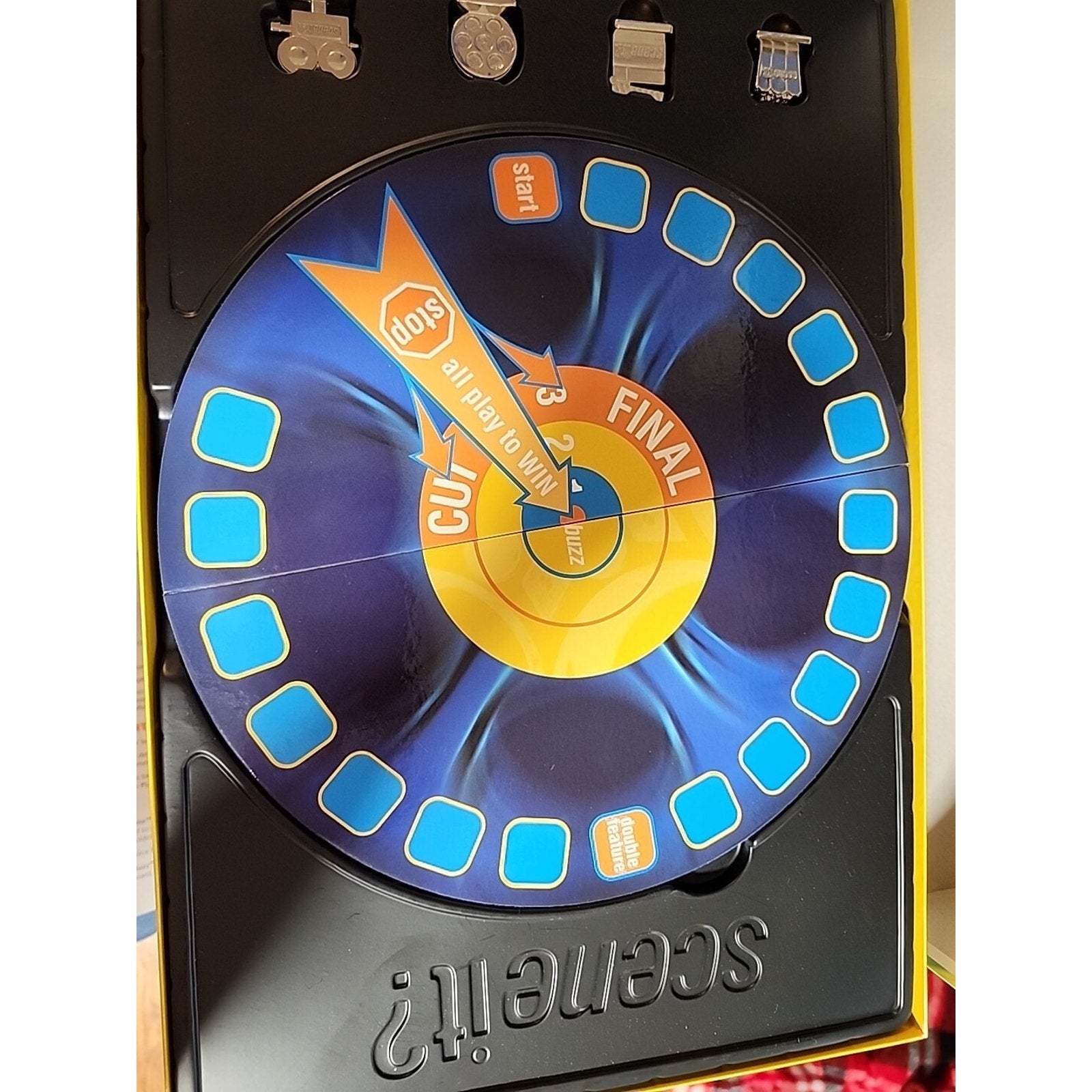 Scene It? The DVD Movie Trivia Board Game Open Box Complete 2003 Family