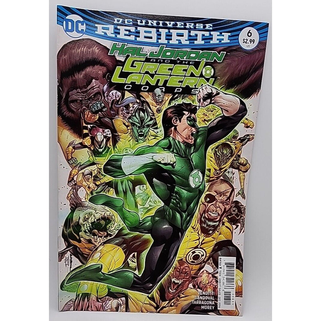 Hal Jordan and the Green Lantern Corps #6 2106 DC Comics