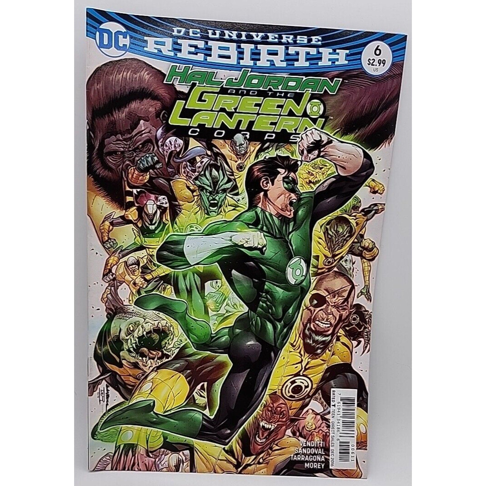 Hal Jordan and the Green Lantern Corps #6 2106 DC Comics